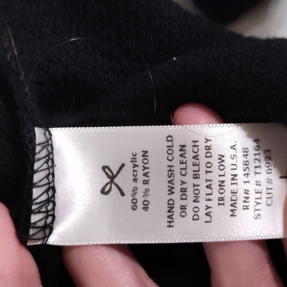 Anthropologie everly ruffle long sleeve sweater size large - Picture 5 of 7